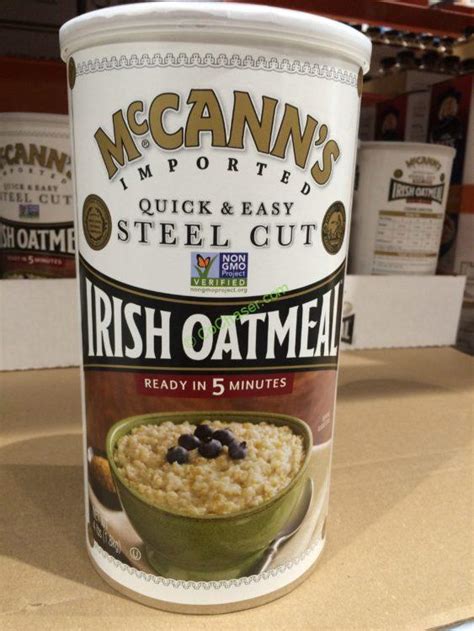 mccann's steel cut oatmeal costco.